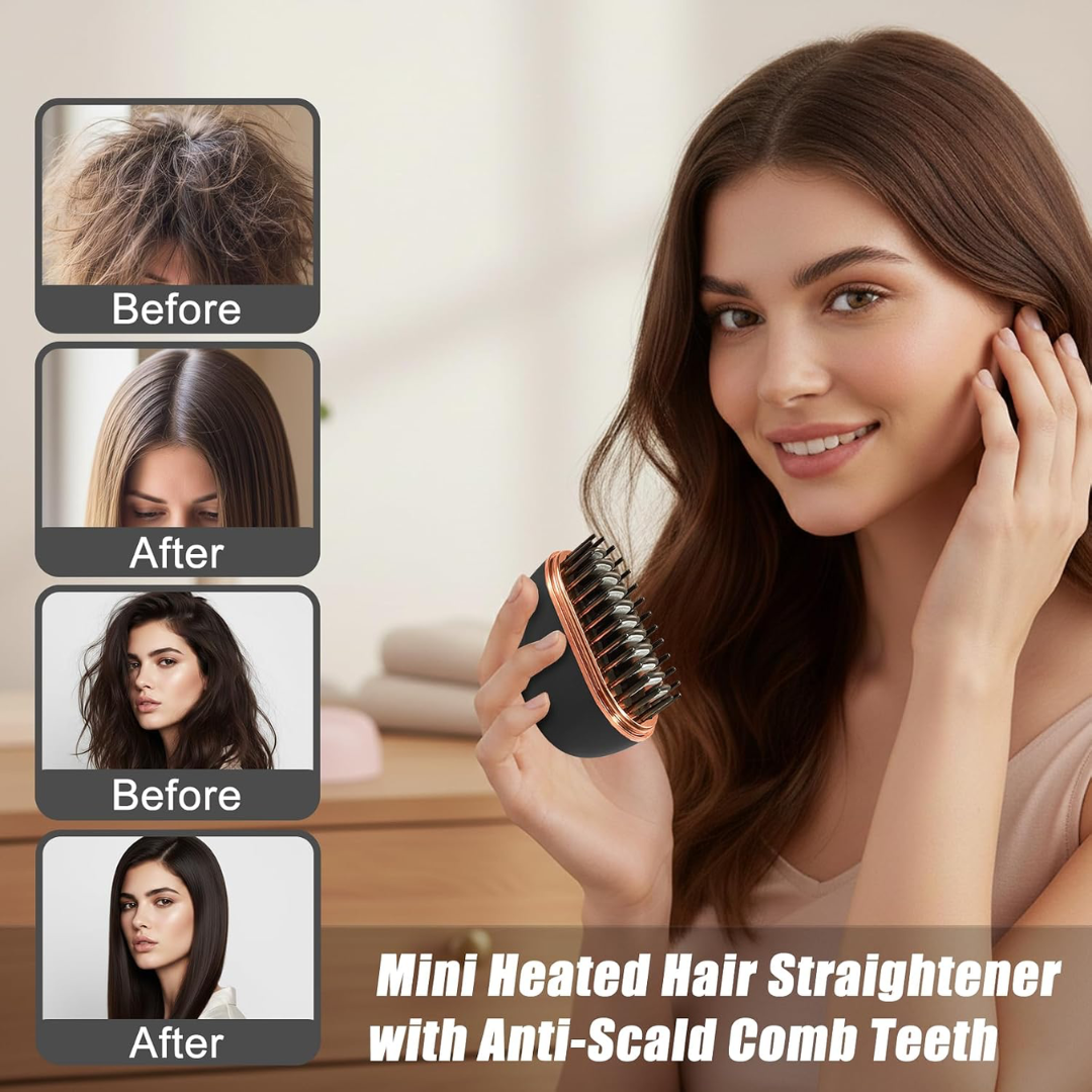 Mini Alisador de Pelo Portátil