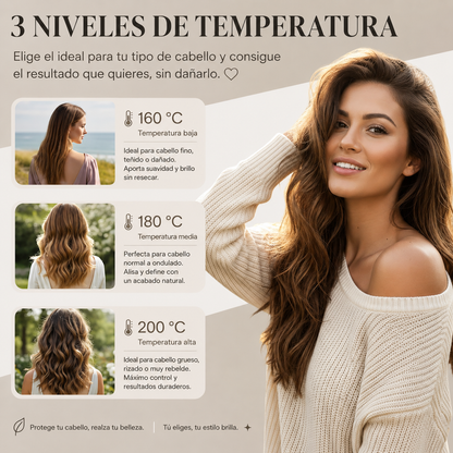 Mini Alisador de Pelo Portátil